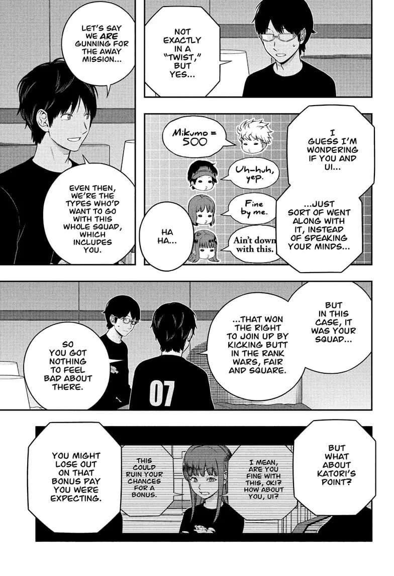 Read World Trigger chapter 257 image 18 on Lezhin