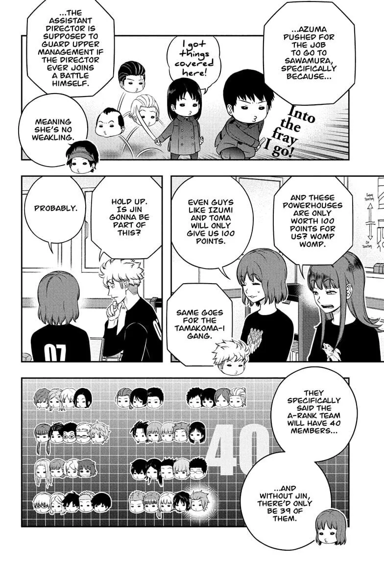 Read World Trigger chapter 257 image 3 on Lezhin