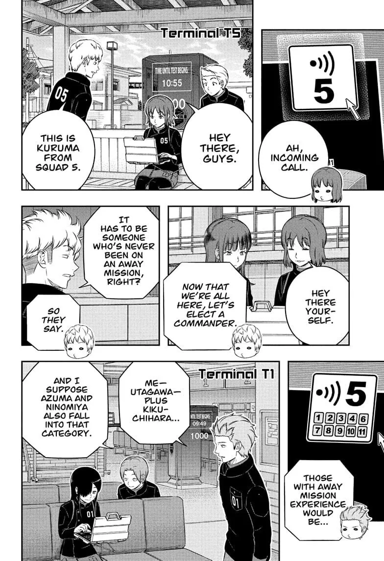 Read World Trigger chapter 258 image 11 on Lezhin