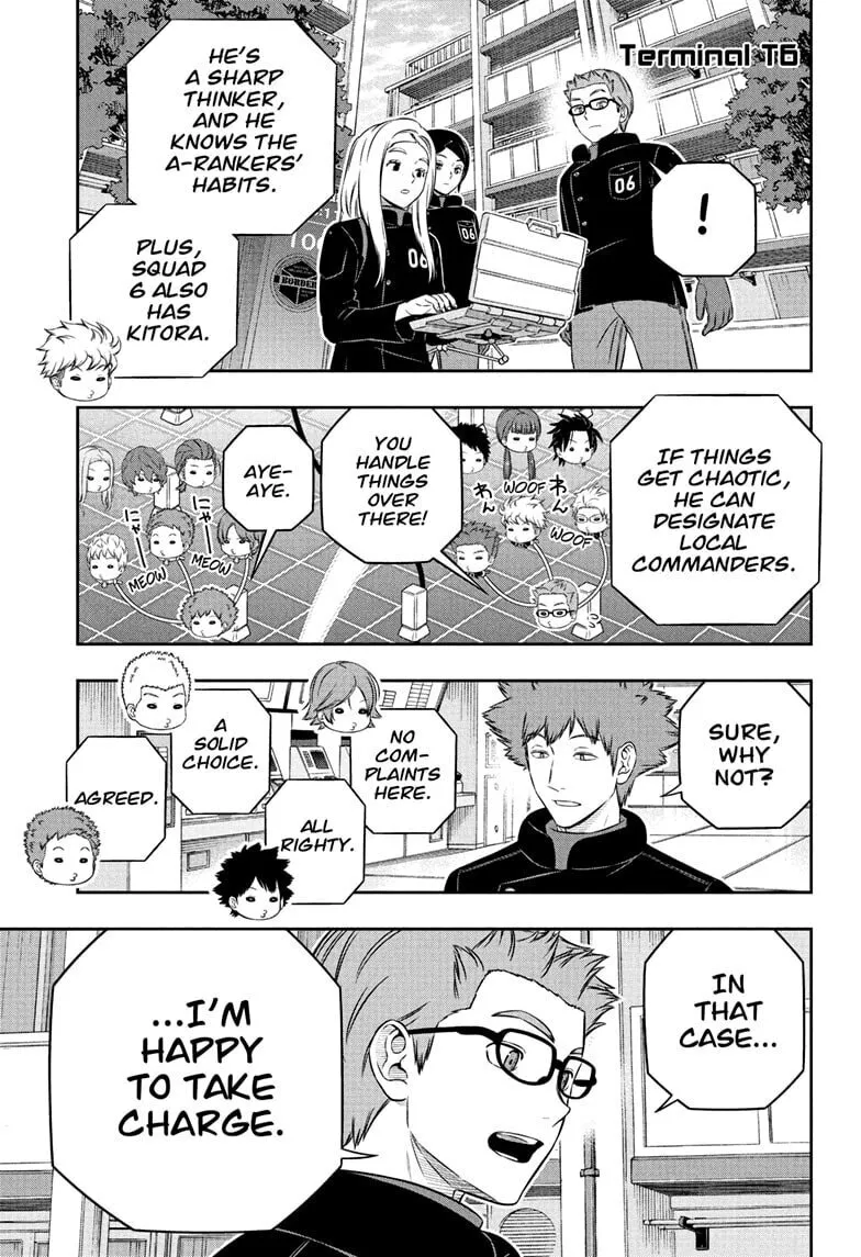 Read World Trigger chapter 258 image 14 on Lezhin