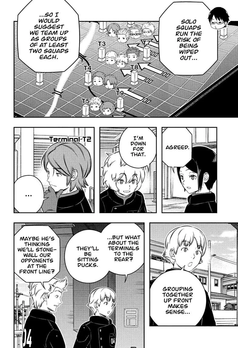 Read World Trigger chapter 258 image 17 on Lezhin