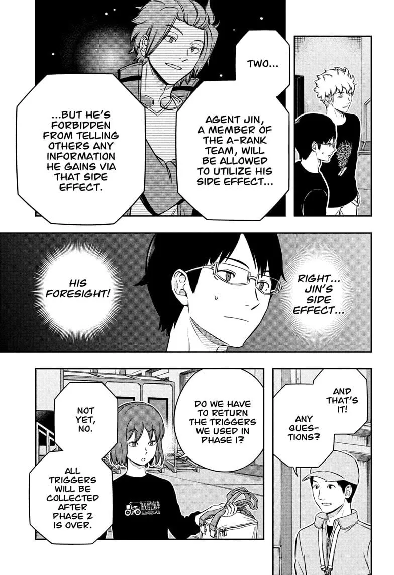 Read World Trigger chapter 258 image 2 on Lezhin