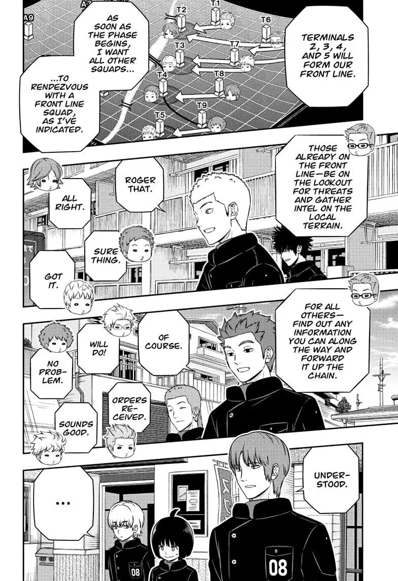 Read World Trigger chapter 258 image 23 on Lezhin