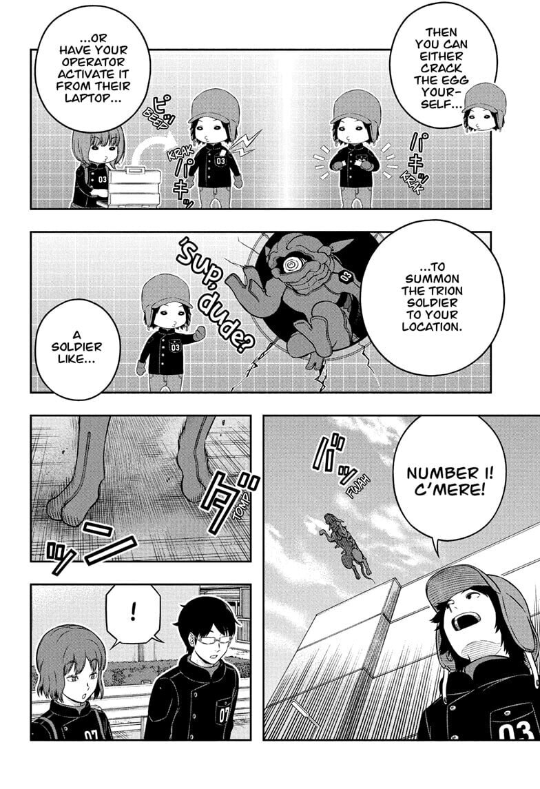 Read World Trigger chapter 259 image 12 on Lezhin