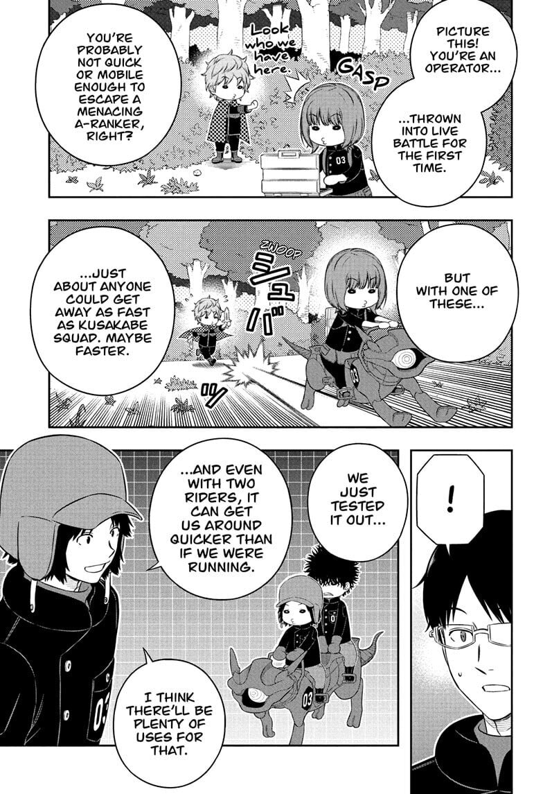Read World Trigger chapter 259 image 15 on Lezhin