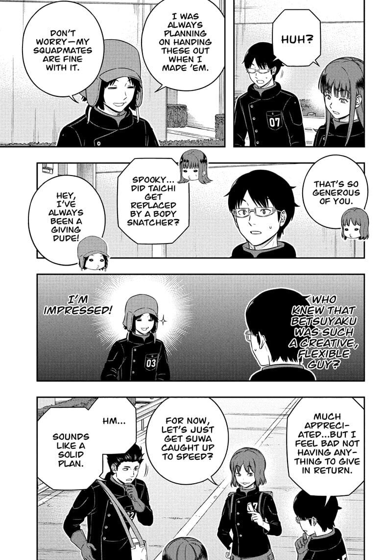 Read World Trigger chapter 259 image 17 on Lezhin