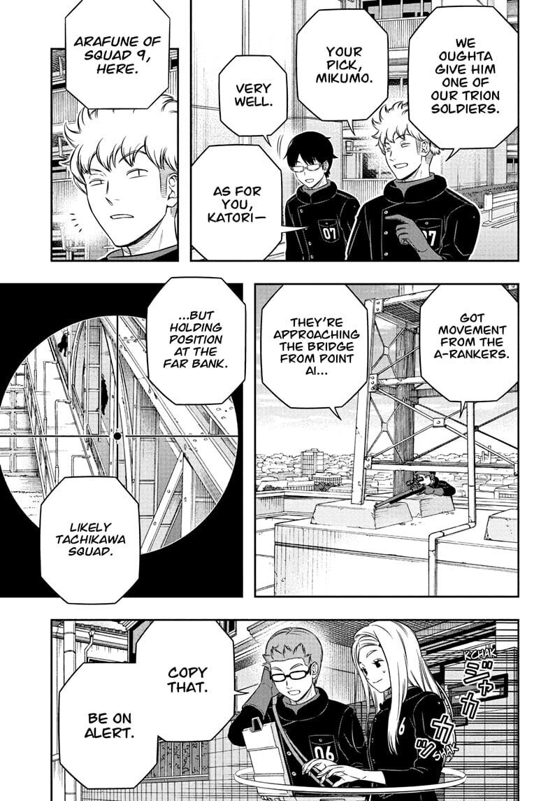 Read World Trigger chapter 259 image 19 on Lezhin