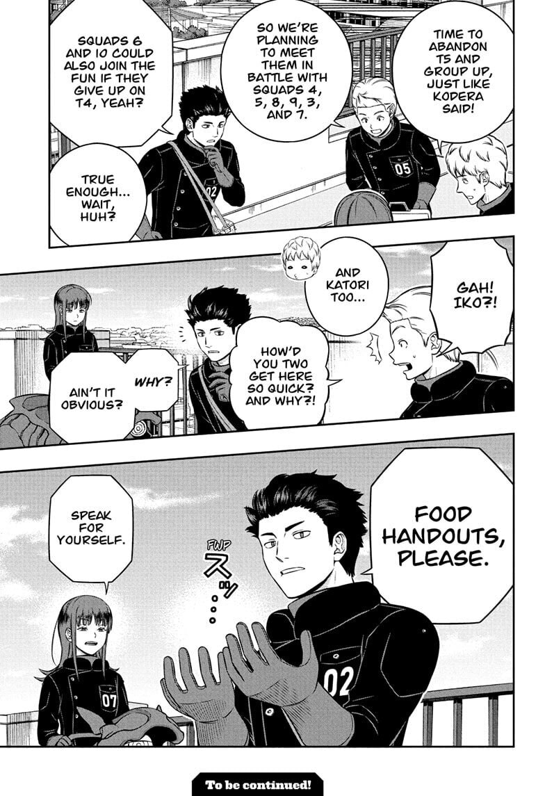 Read World Trigger chapter 259 image 31 on Lezhin