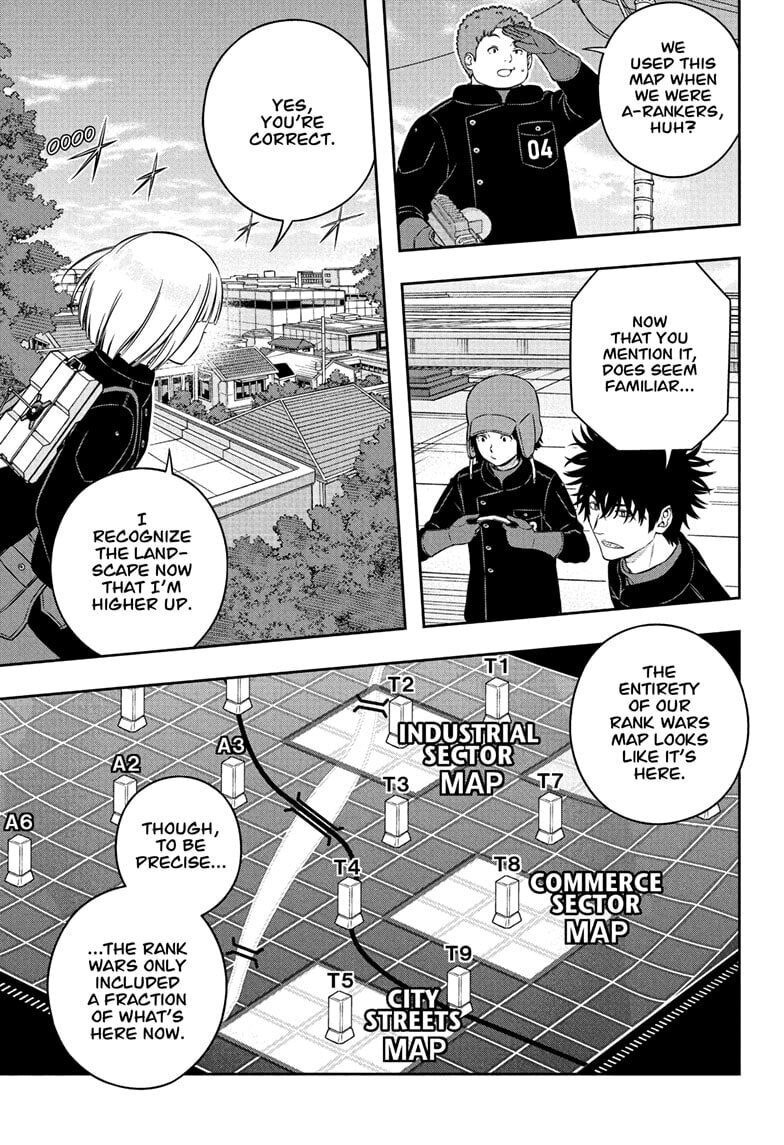 Read World Trigger chapter 259 image 5 on Lezhin