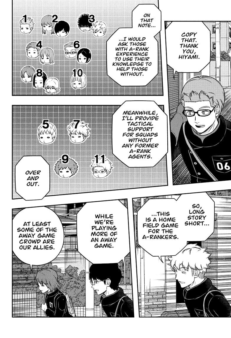 Read World Trigger chapter 259 image 6 on Lezhin