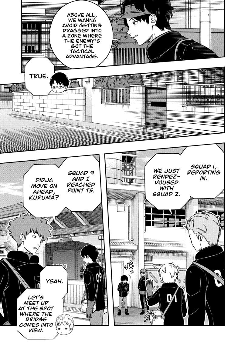 Read World Trigger chapter 259 image 7 on Lezhin