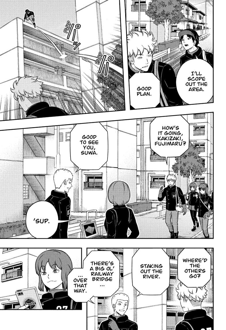 Read World Trigger chapter 259 image 9 on Lezhin