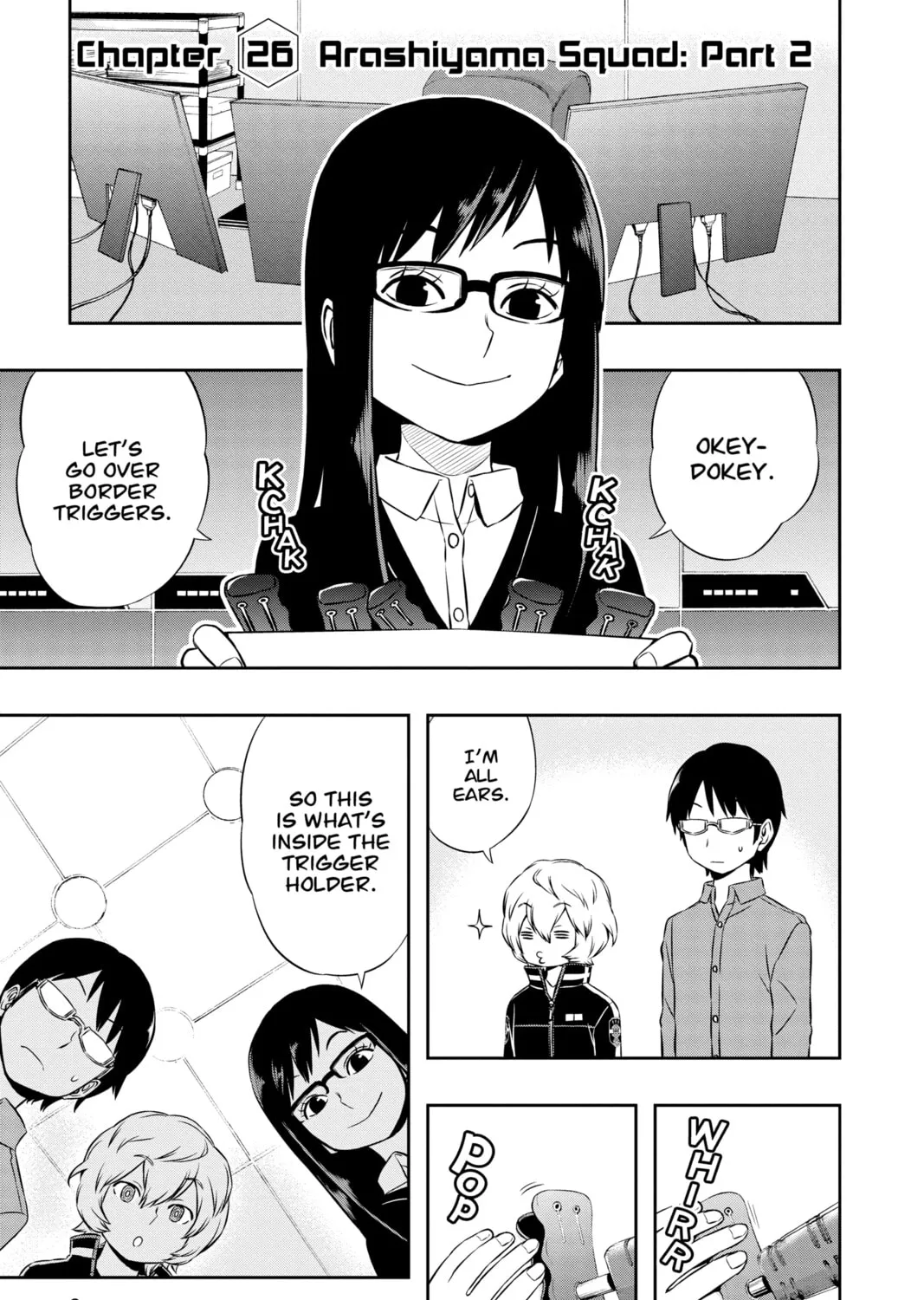 Read World Trigger chapter 26 image 0 on Lezhin