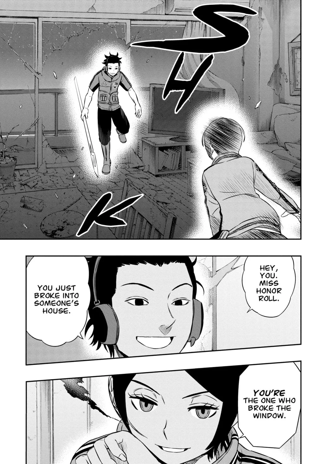 Read World Trigger chapter 26 image 36 on Lezhin