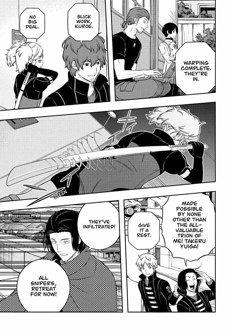 Read World Trigger chapter 260 image 16 on Lezhin