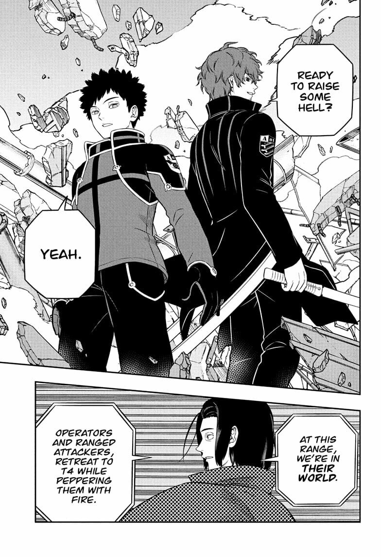 Read World Trigger chapter 260 image 18 on Lezhin