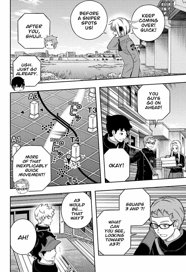 Read World Trigger chapter 260 image 23 on Lezhin