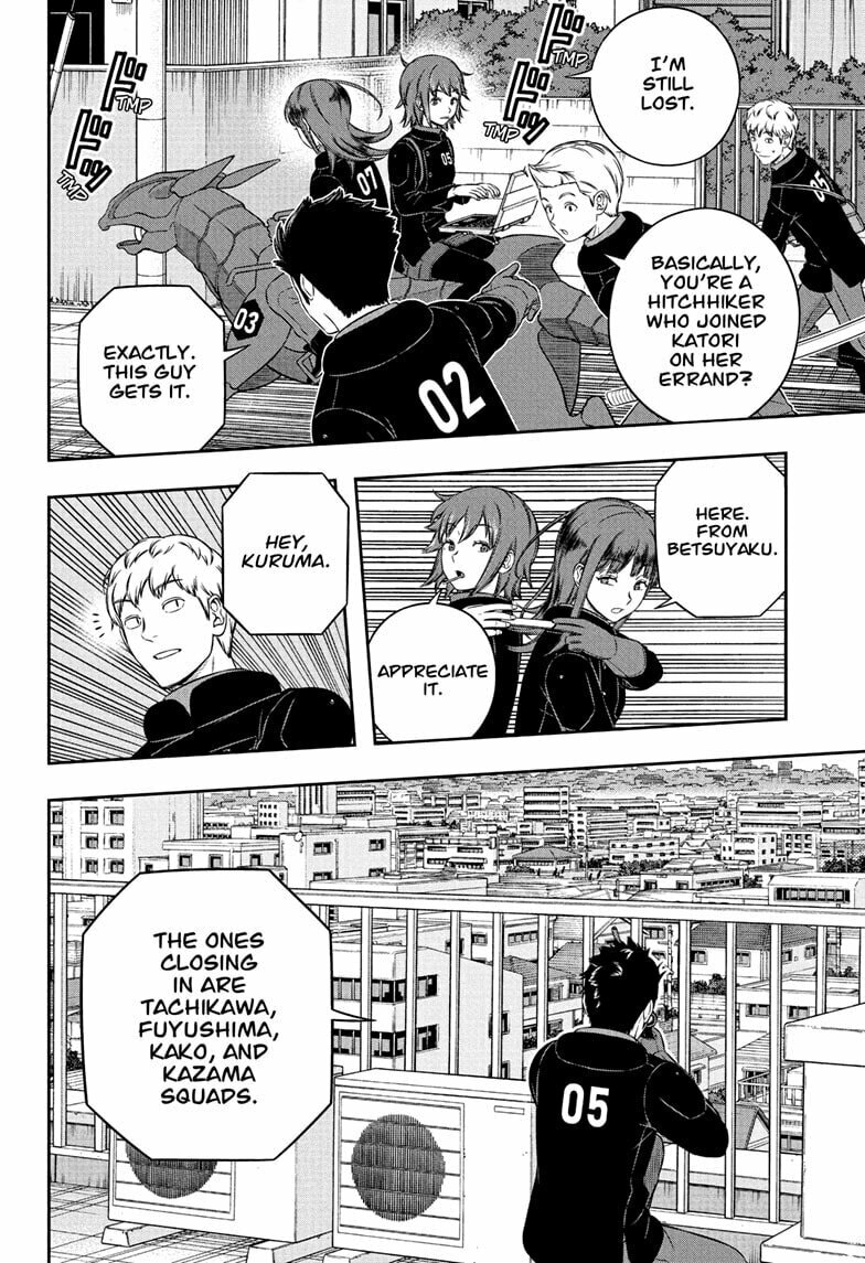 Read World Trigger chapter 260 image 3 on Lezhin