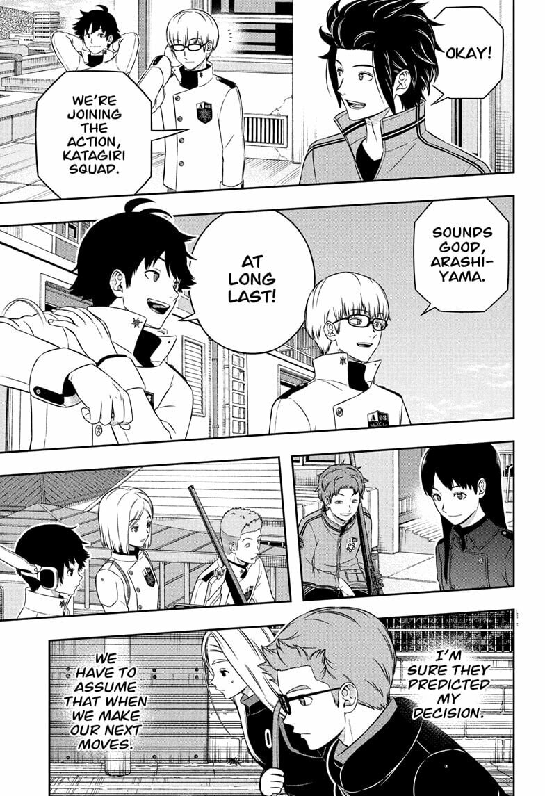Read World Trigger chapter 260 image 30 on Lezhin