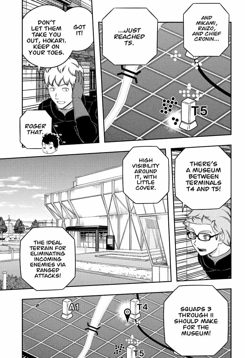 Read World Trigger chapter 260 image 4 on Lezhin