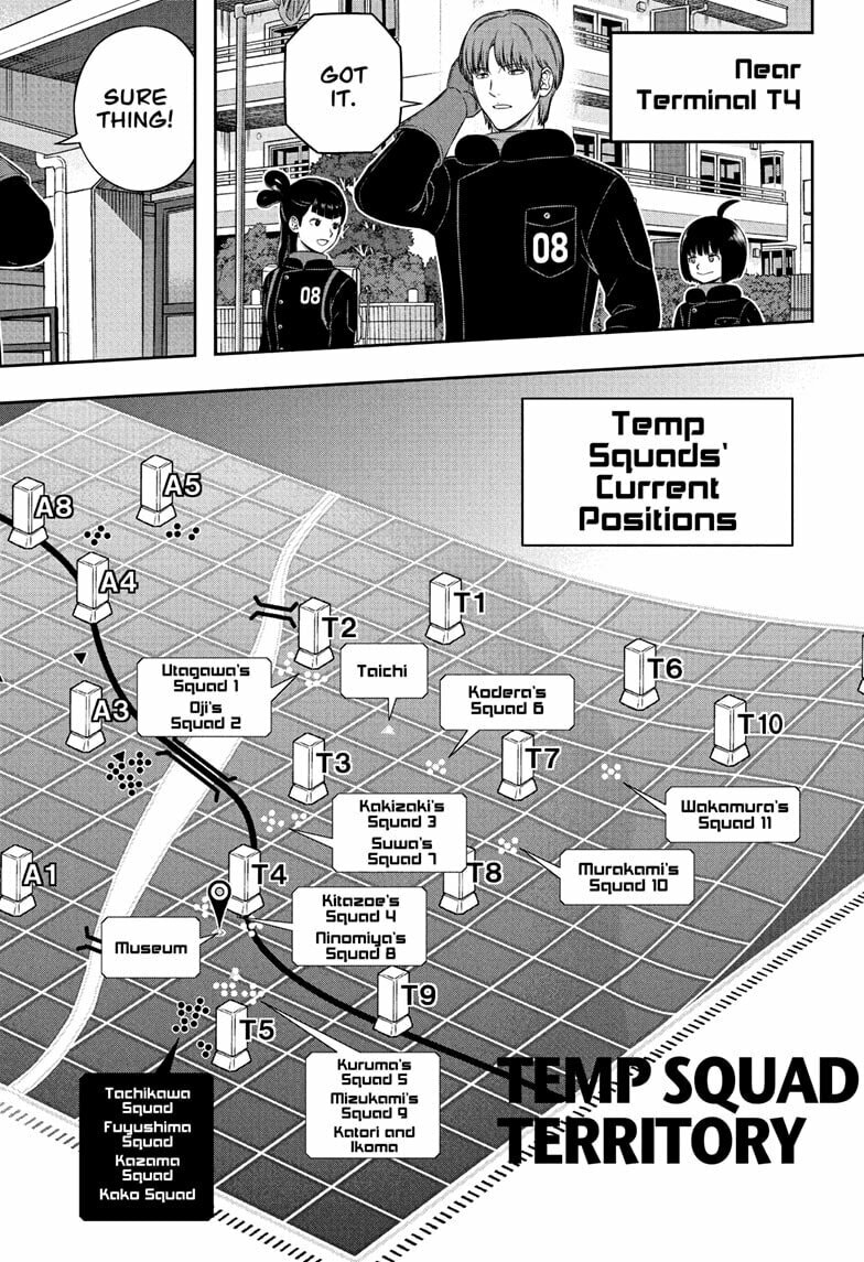 Read World Trigger chapter 260 image 5 on Lezhin
