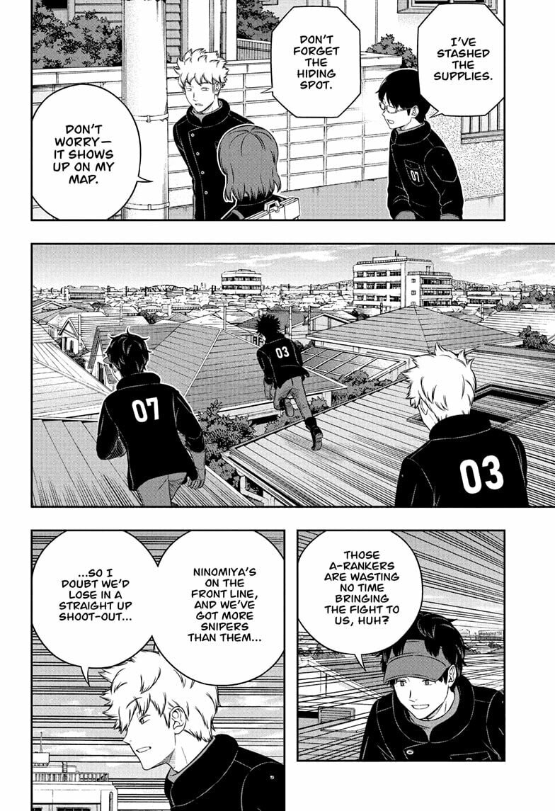 Read World Trigger chapter 260 image 7 on Lezhin