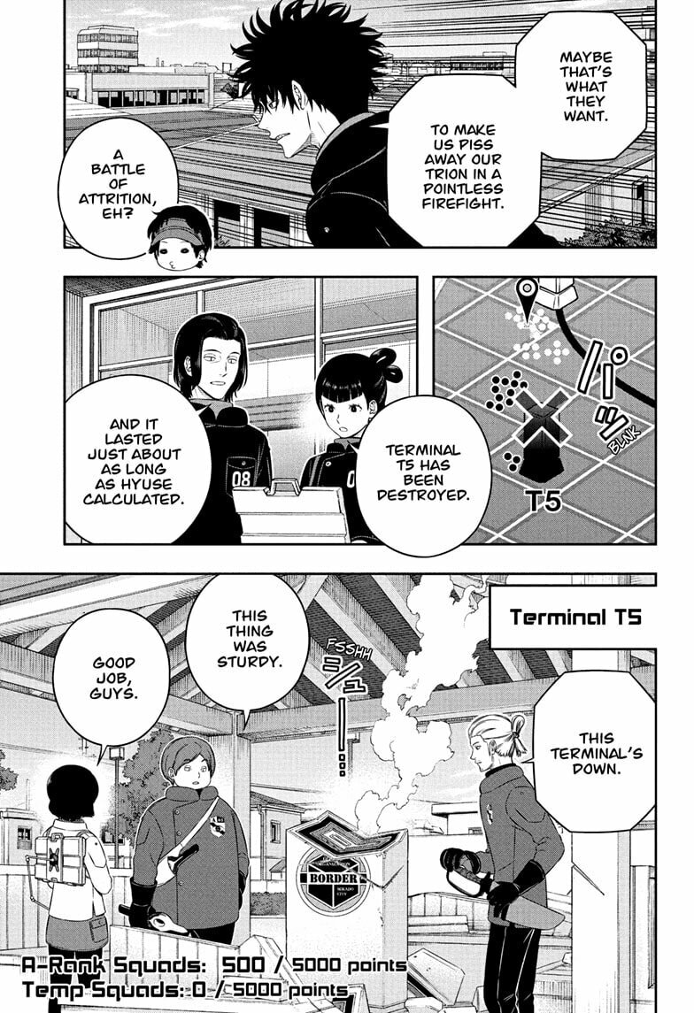 Read World Trigger chapter 260 image 8 on Lezhin