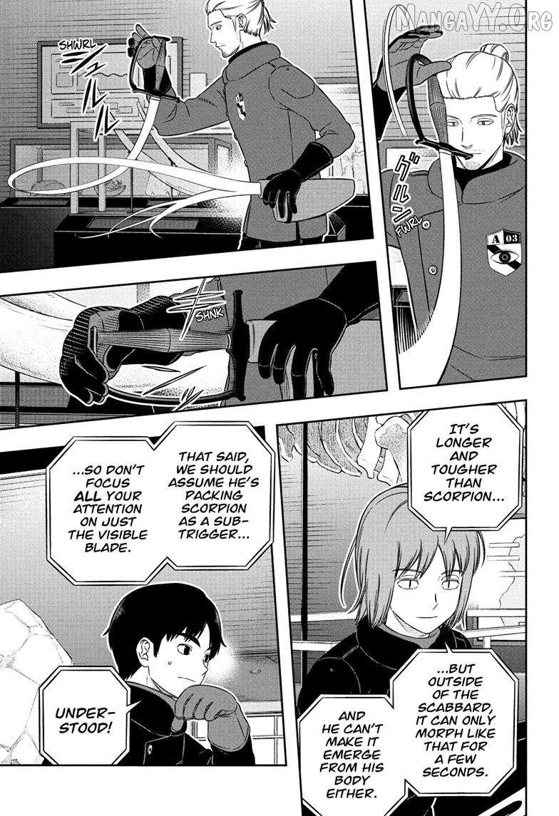 Read World Trigger chapter 261 image 2 on Lezhin