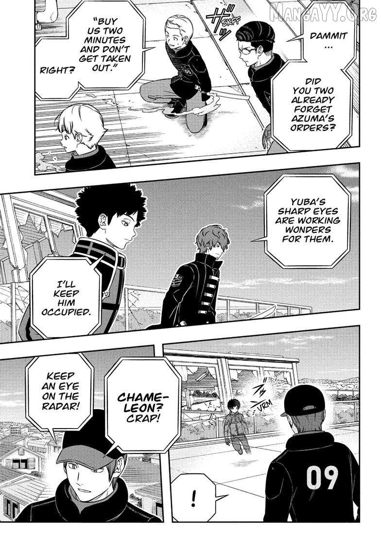 Read World Trigger chapter 261 image 8 on Lezhin