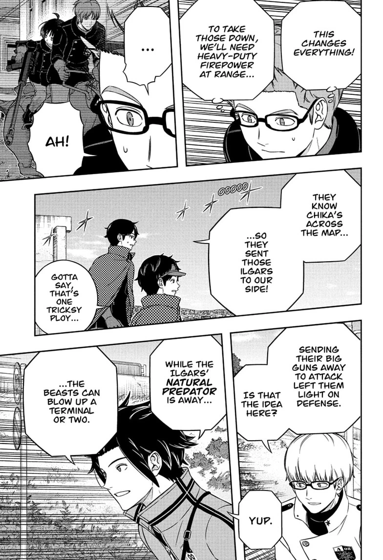 Read World Trigger chapter 262 image 30 on Lezhin