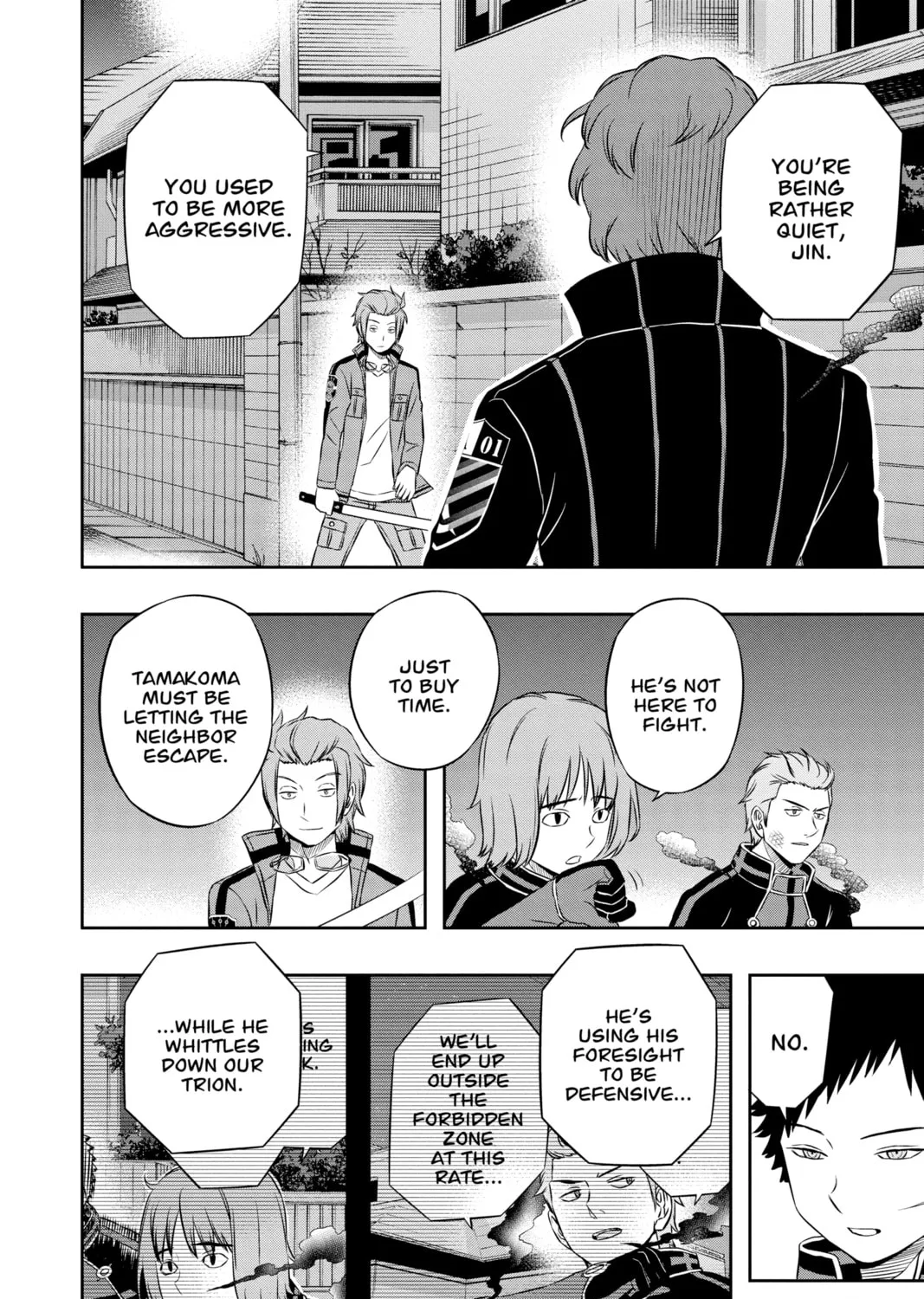 Read World Trigger chapter 27 image 26 on Lezhin
