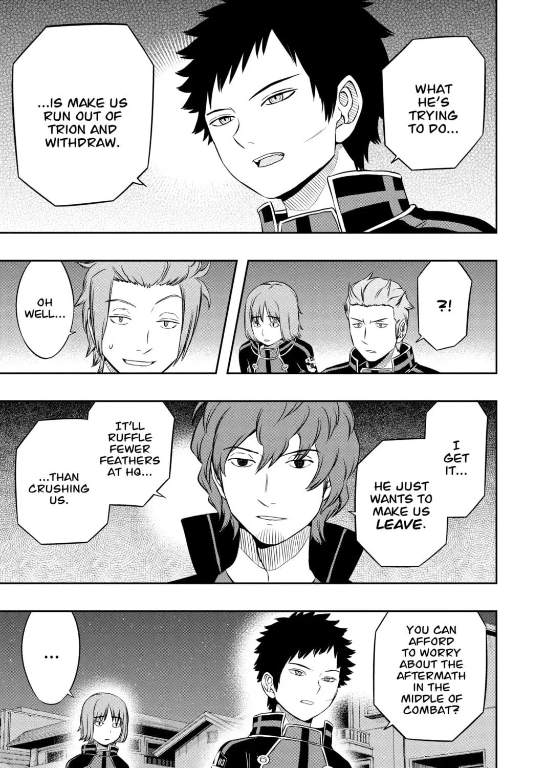 Read World Trigger chapter 27 image 28 on Lezhin