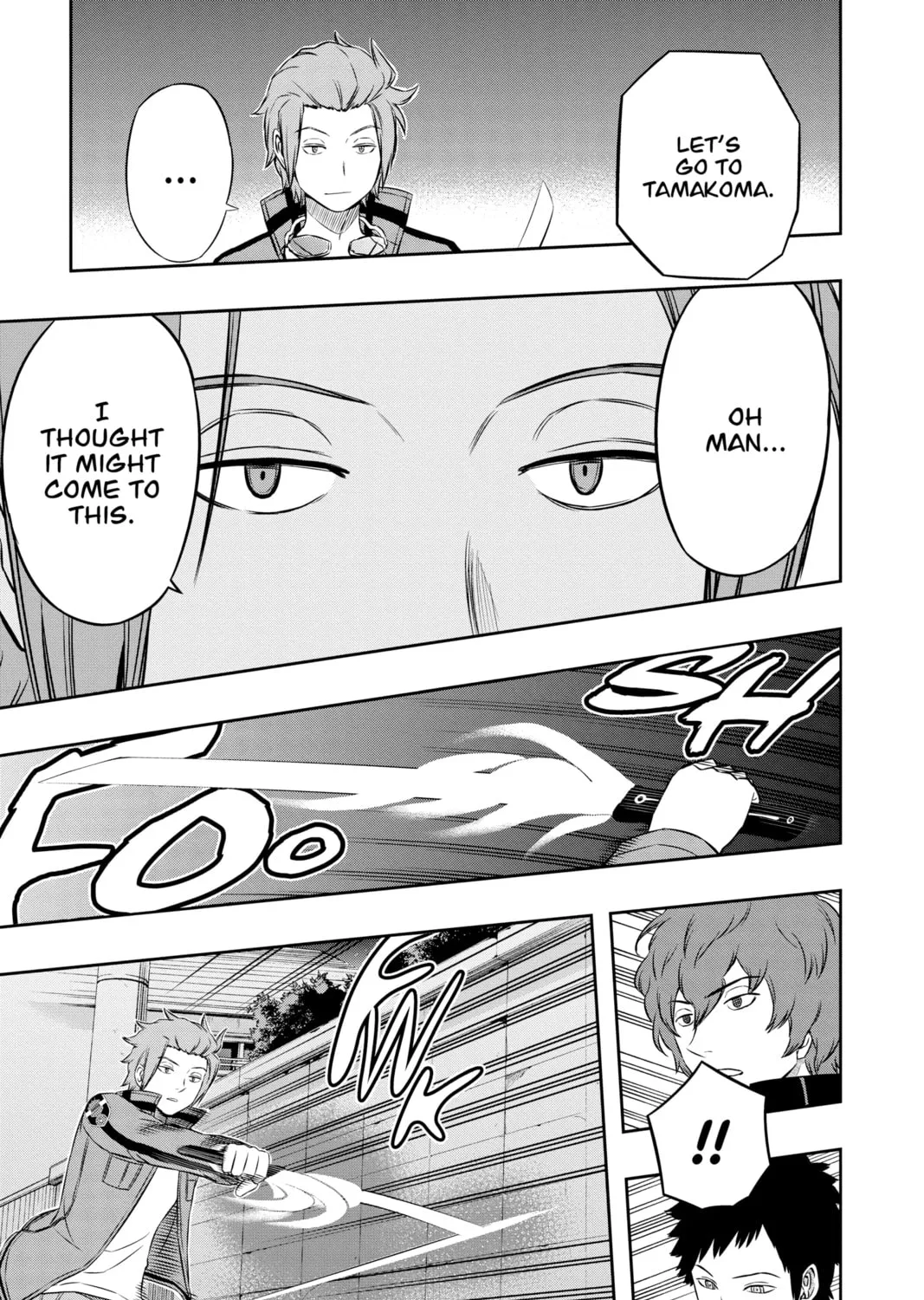 Read World Trigger chapter 27 image 32 on Lezhin