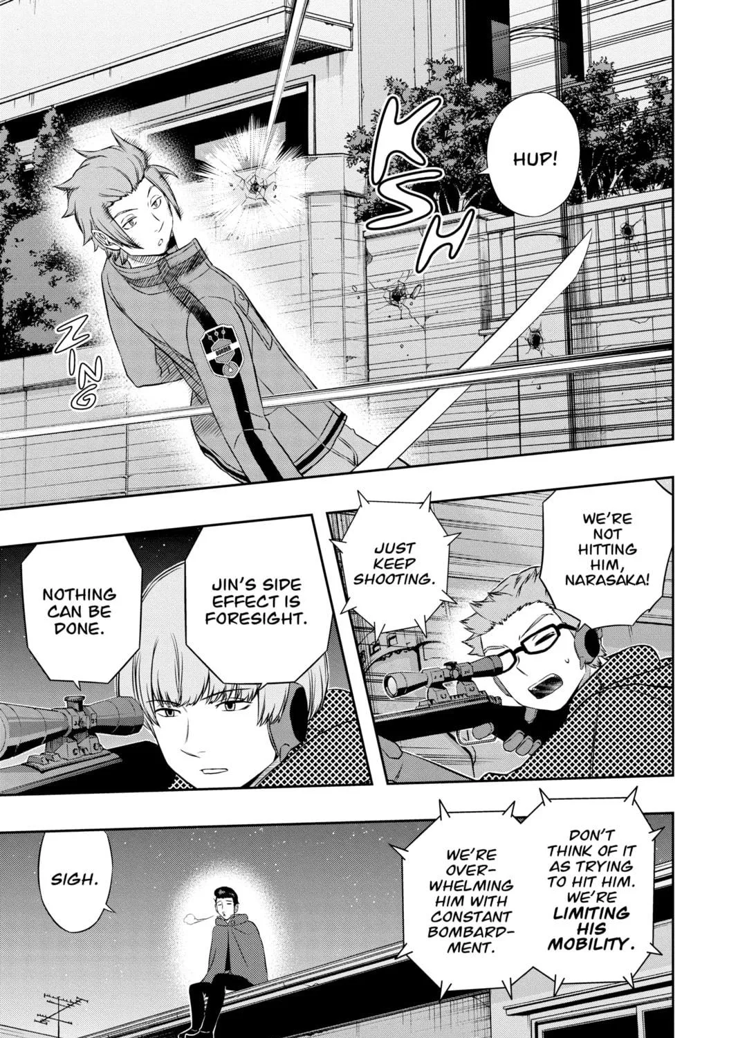 Read World Trigger chapter 27 image 4 on Lezhin