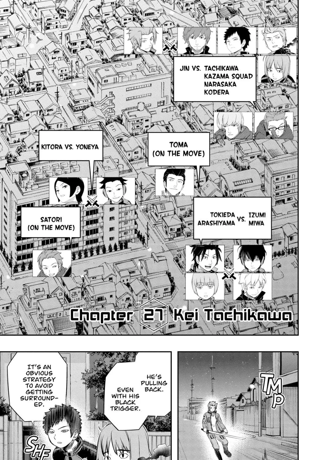 Read World Trigger chapter 27 image 8 on Lezhin