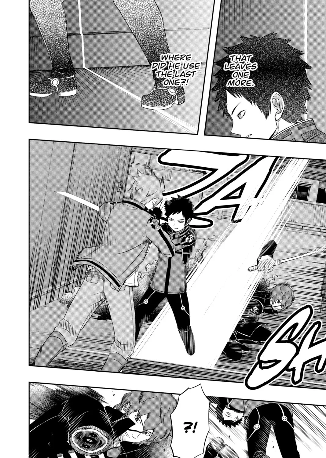 Read World Trigger chapter 28 image 32 on Lezhin