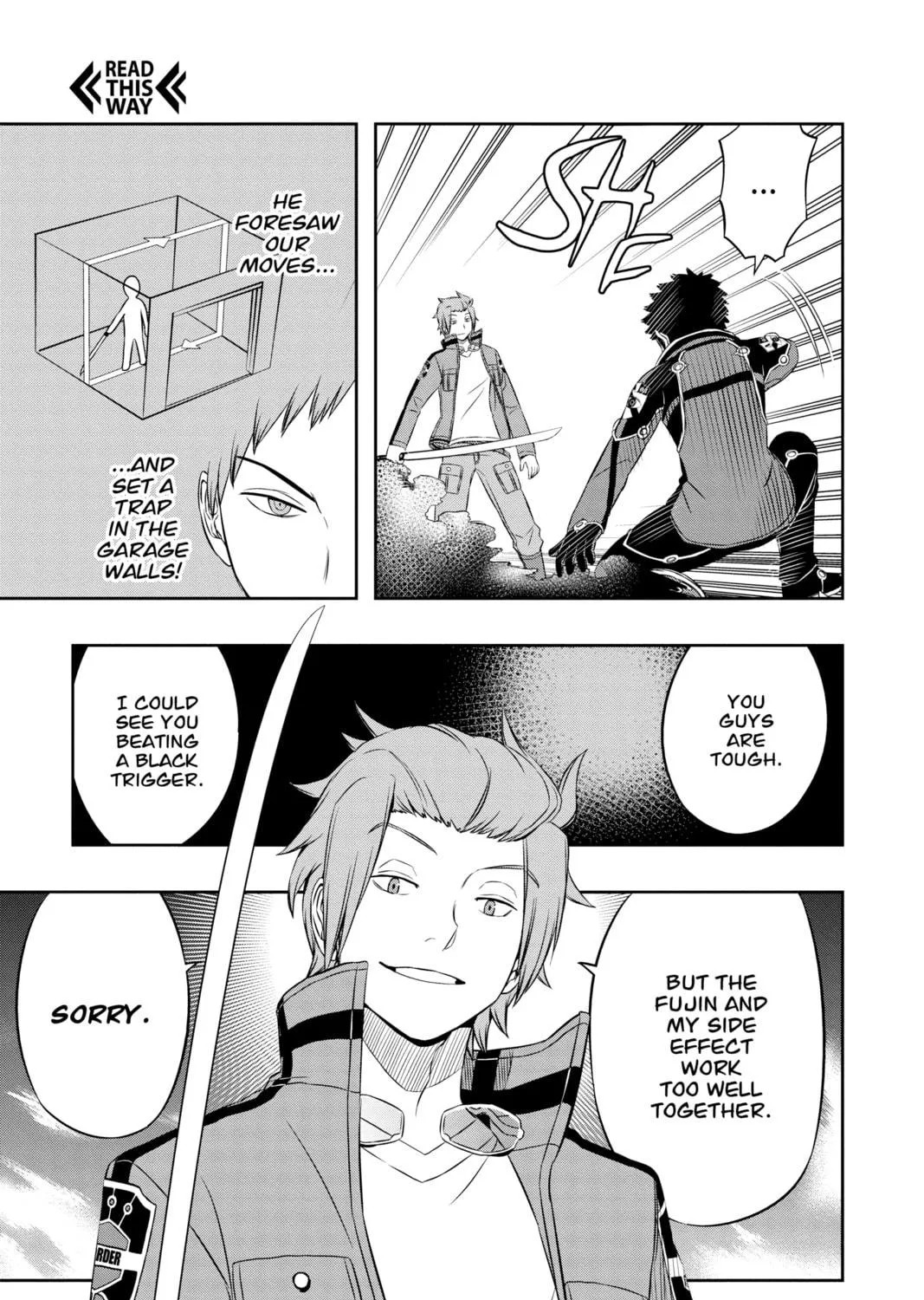 Read World Trigger chapter 28 image 34 on Lezhin