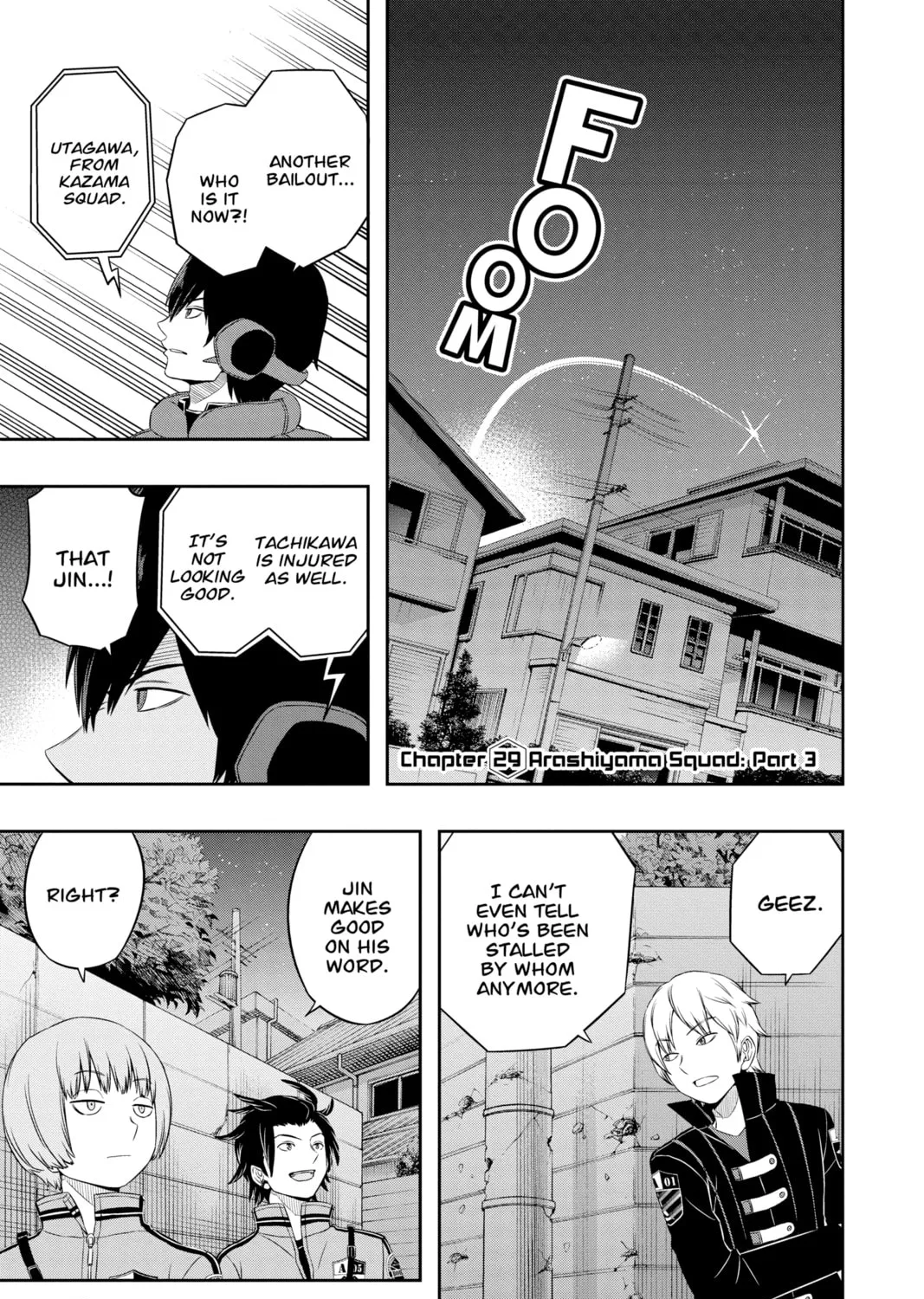 Read World Trigger chapter 29 image 0 on Lezhin