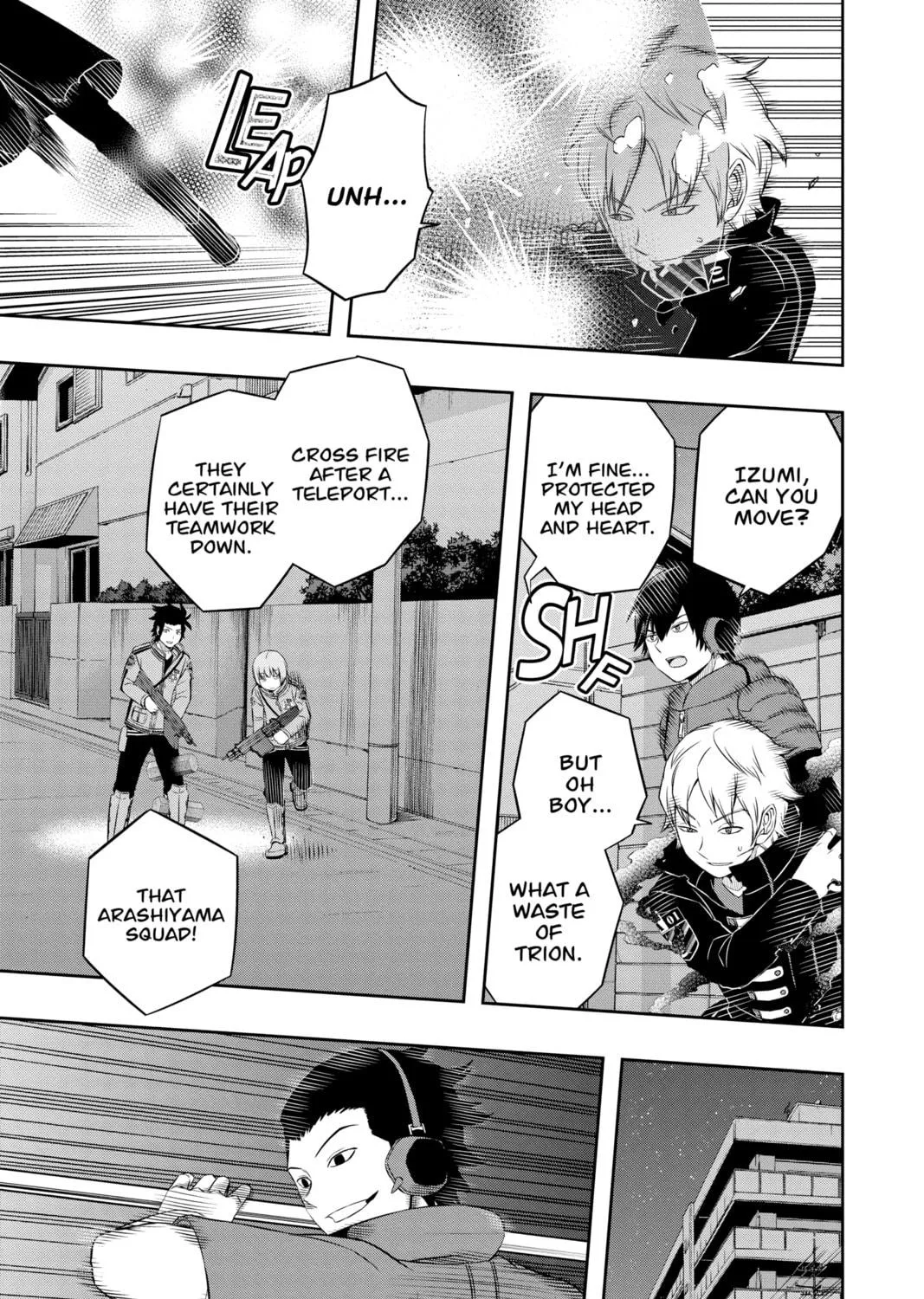 Read World Trigger chapter 29 image 16 on Lezhin