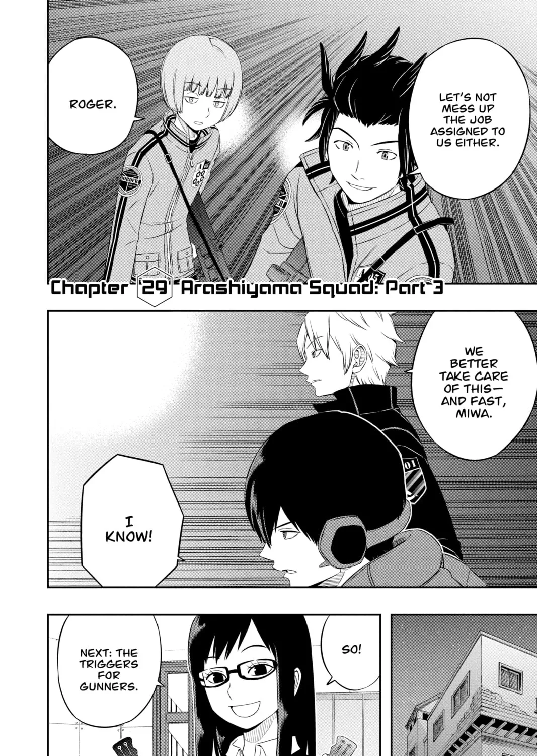 Read World Trigger chapter 29 image 2 on Lezhin