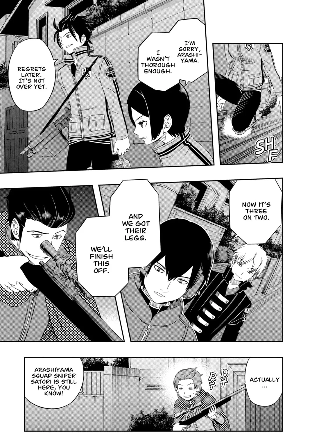 Read World Trigger chapter 29 image 36 on Lezhin
