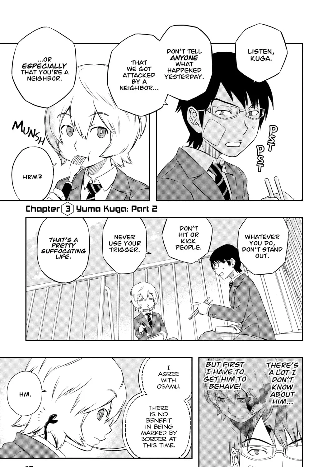 Read World Trigger chapter 3 image 0 on Lezhin
