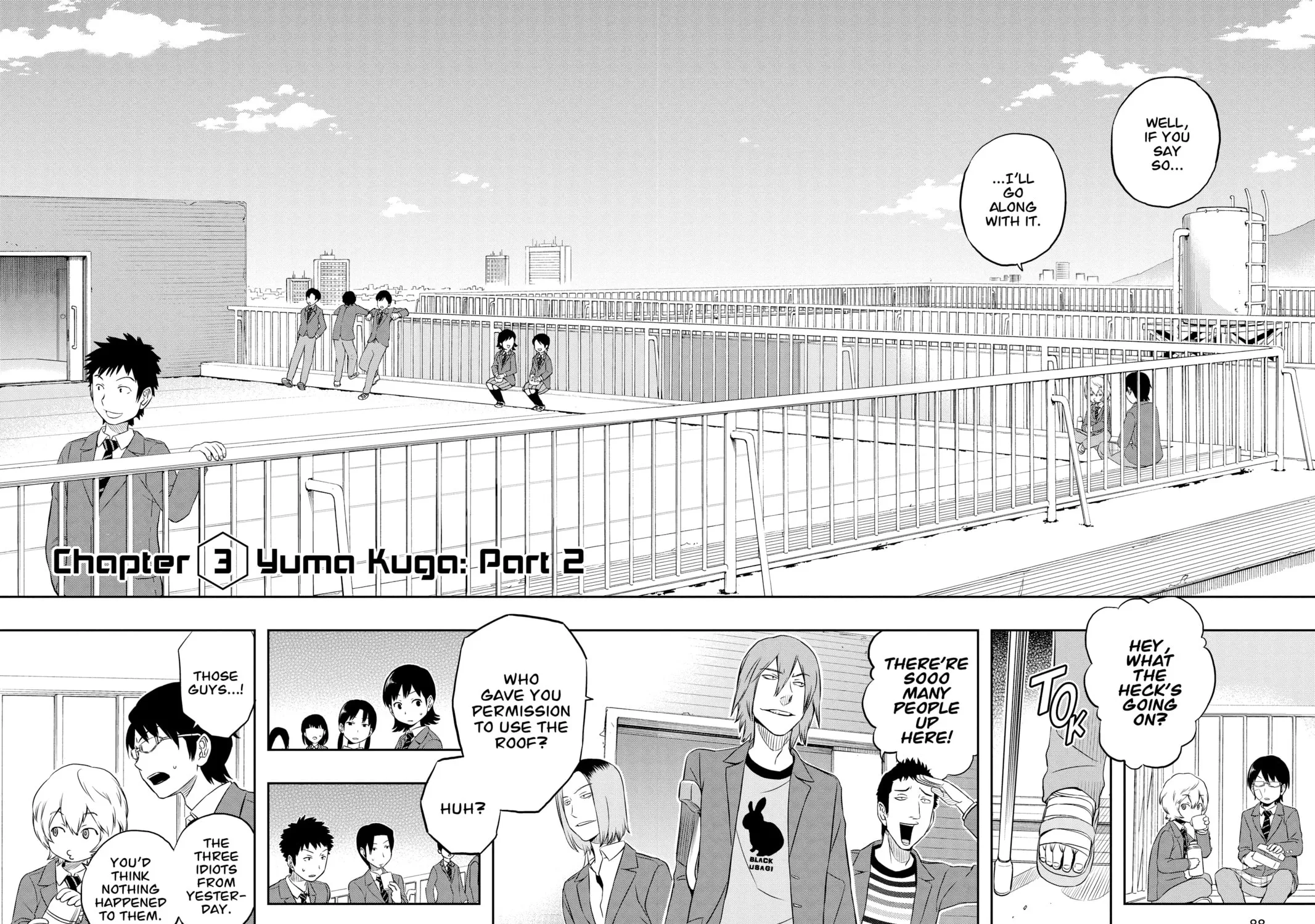 Read World Trigger chapter 3 image 2 on Lezhin