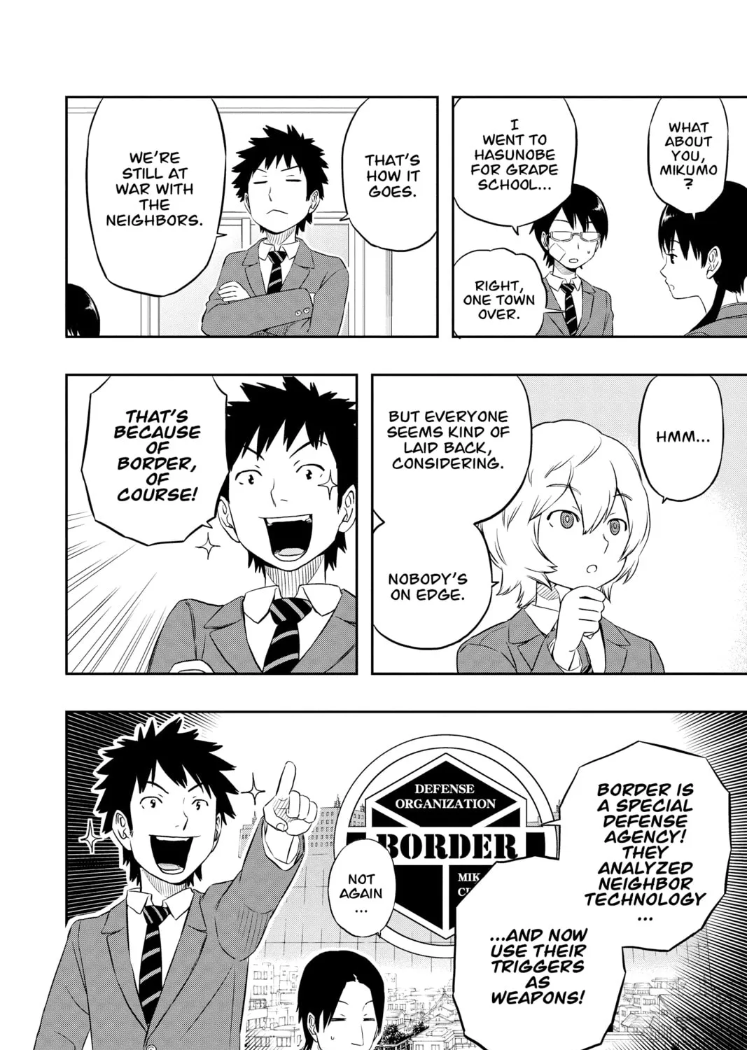 Read World Trigger chapter 3 image 24 on Lezhin