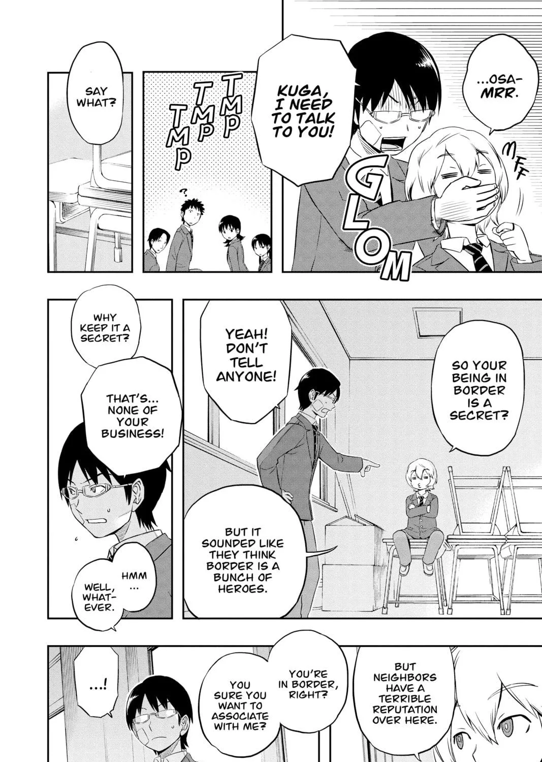 Read World Trigger chapter 3 image 28 on Lezhin