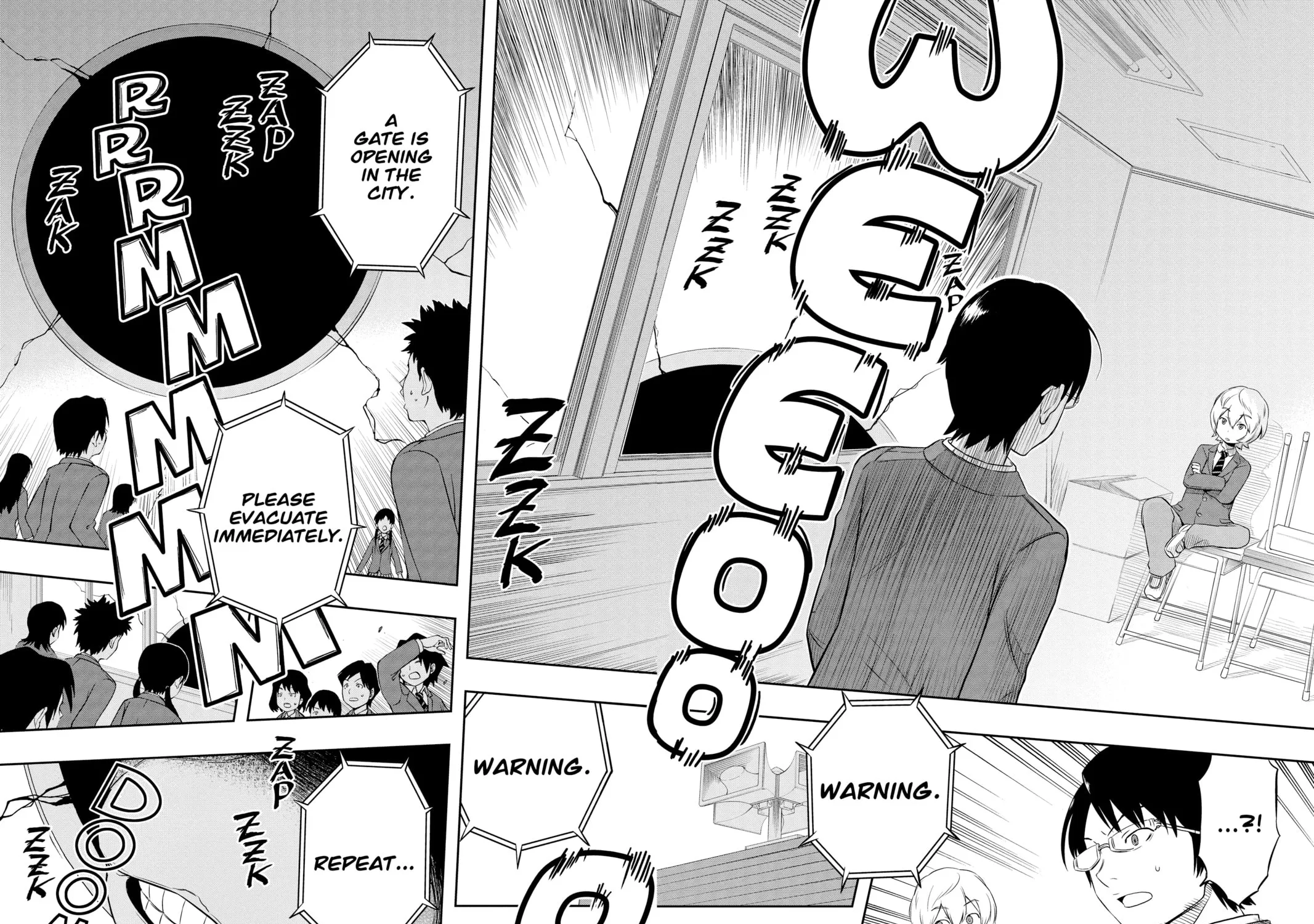 Read World Trigger chapter 3 image 32 on Lezhin