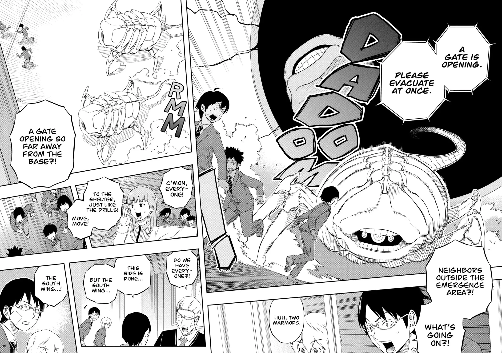 Read World Trigger chapter 3 image 34 on Lezhin