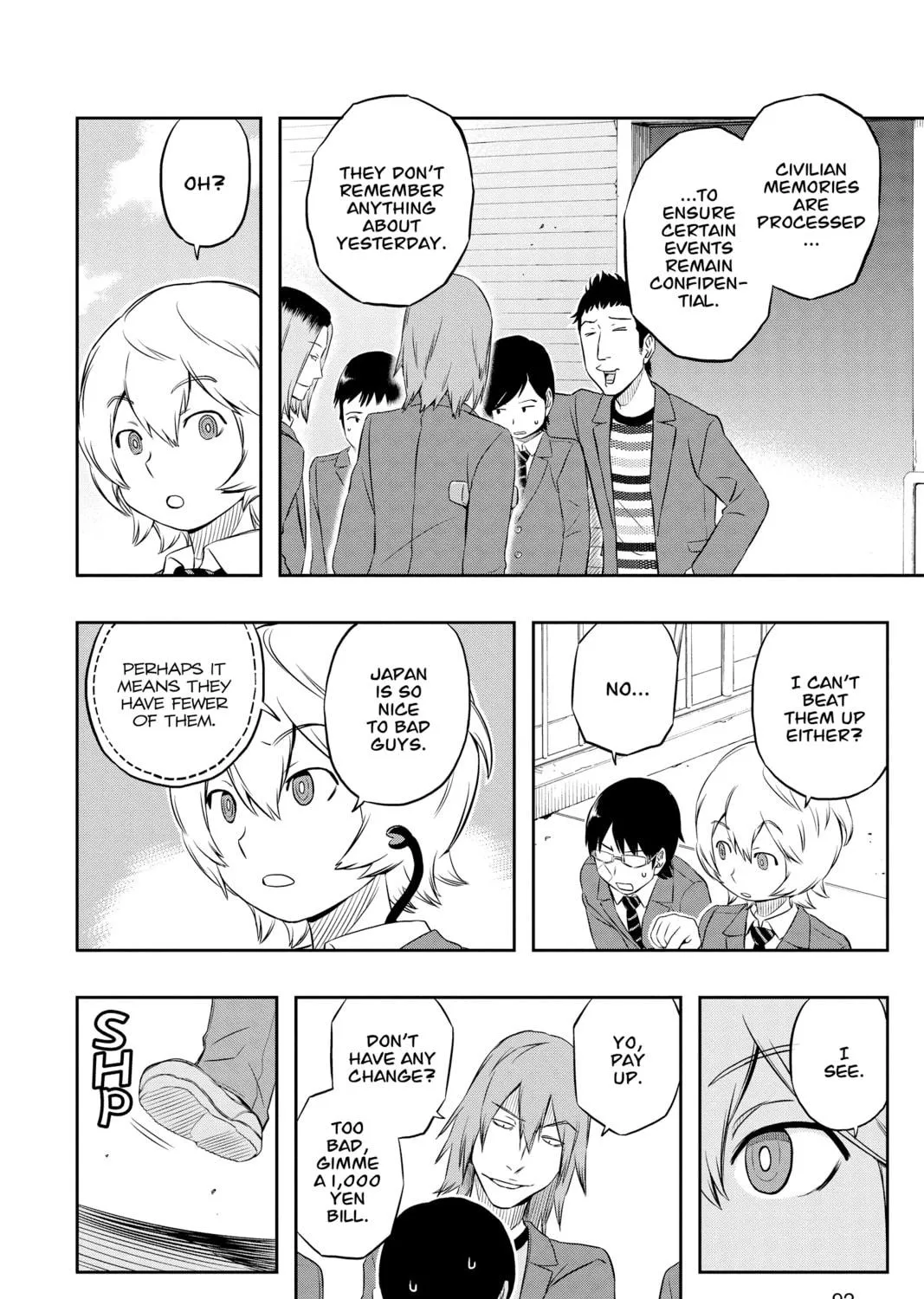 Read World Trigger chapter 3 image 8 on Lezhin