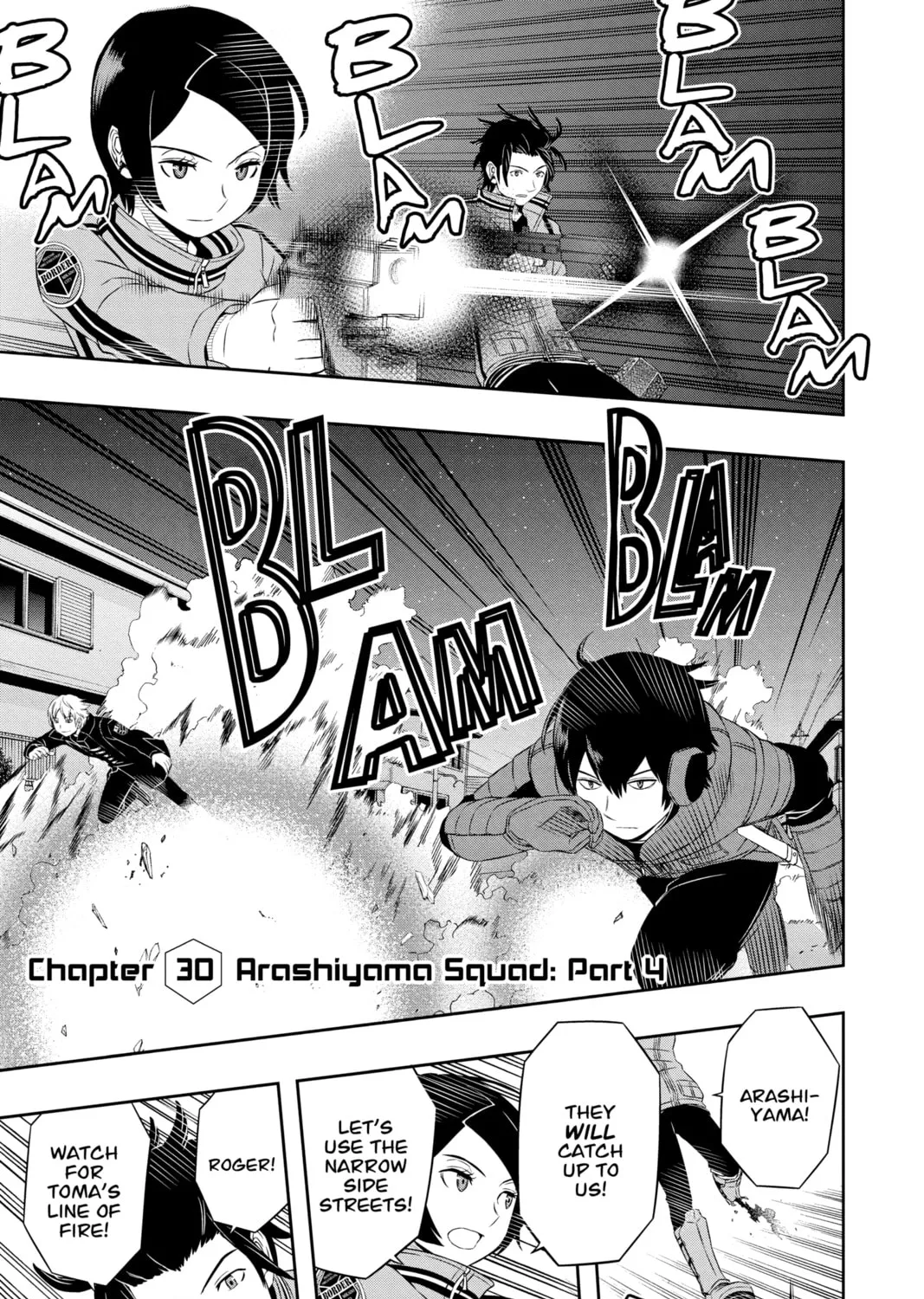 Read World Trigger chapter 30 image 0 on Lezhin