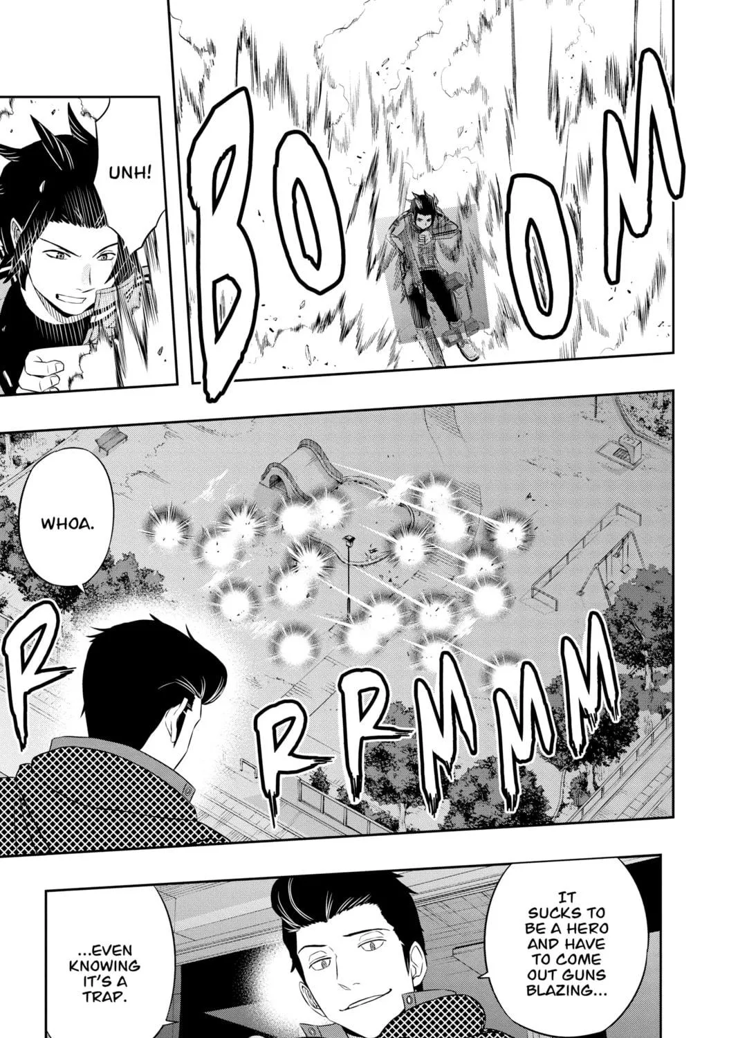 Read World Trigger chapter 30 image 16 on Lezhin